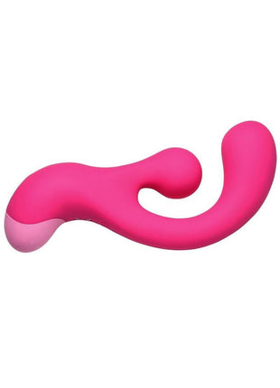 Bang! Gyro Rabbit Rechargeable Silicone Vibrator - Pink