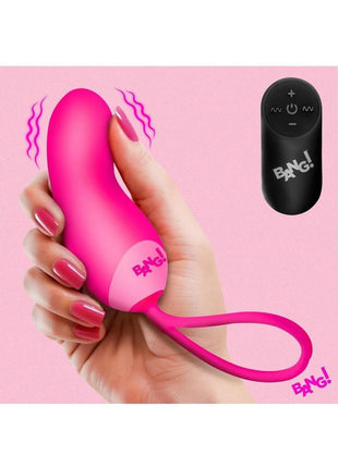 Bang Silicone Rechargeable Mini Vibrator with Remote Control