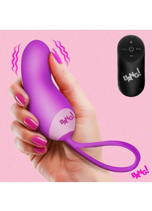 Bang Silicone Rechargeable Mini Vibrator with Remote Control