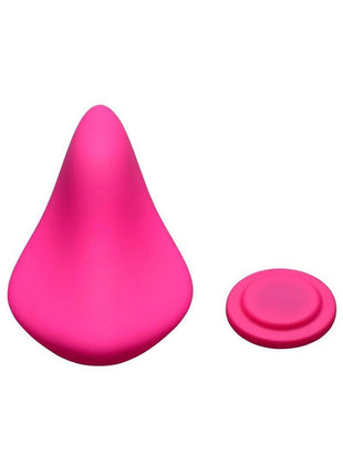 Bang! Silicone Rechargeable Panty Vibe with Remote Control - Pink