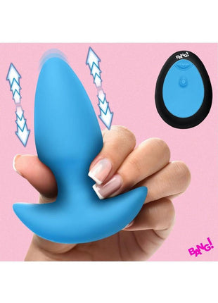 Bang! Thrusting and Vibrating Rechargeable Silicone Butt Plug