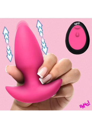 Bang! Thrusting and Vibrating Rechargeable Silicone Butt Plug