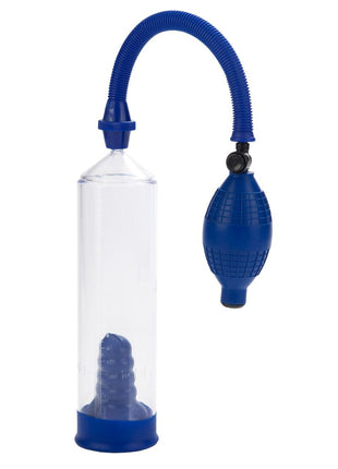 Basic Essentials Penis Pump - Blue/Clear