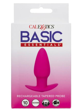 Basic Essentials Rechargeable Tapered Probe - Pink