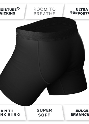 Black Tuxedo Boxer Briefs