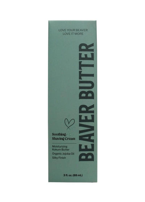 Beaver Butter Unscented Shaving - Cream - 3.4oz