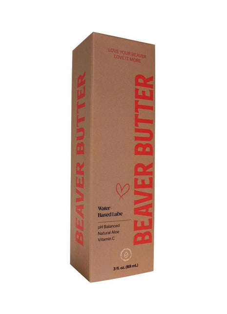 Beaver Butter Water Based Lubricant - 3.4oz