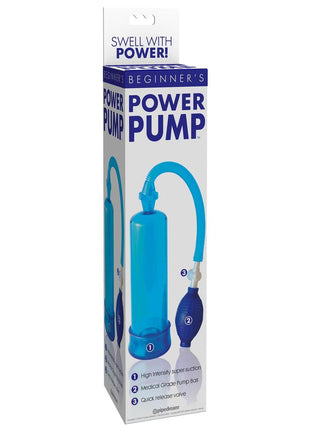 Beginner's Power Penis Pump - Blue