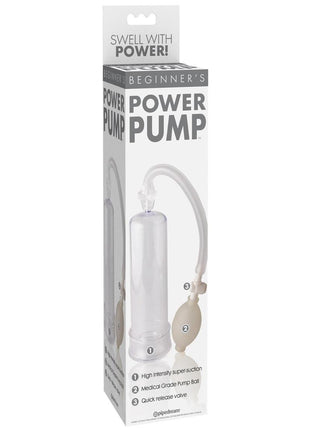 Beginner's Power Penis Pump - Clear
