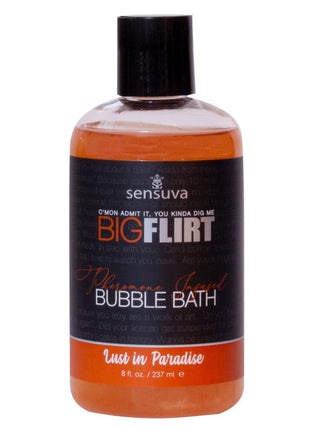 Big Flirt Pheromone Bubble Bath 8oz - Lust In Paradise