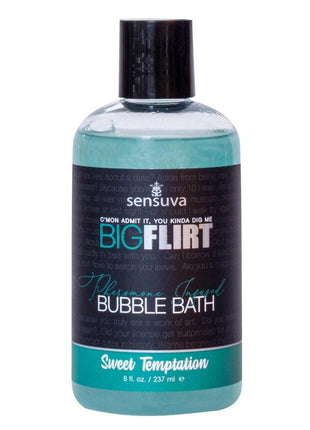 Big Flirt Pheromone Bubble Bath 8oz - Sweet Temptation
