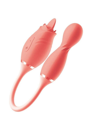 Blaze Exciter Rechargeable Silicone Dual Stimulating Vibrator