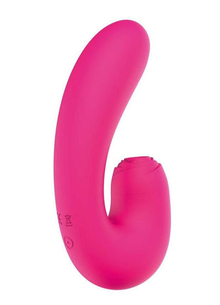 Blaze Suction Thumper Rechargeable Silicone Vibrator Clitoral Stimulator