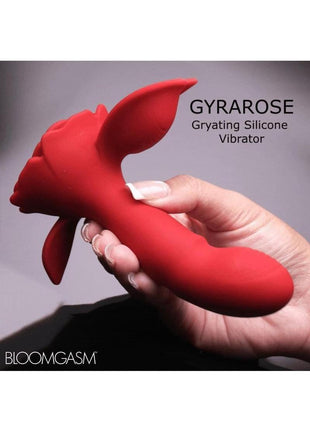 Bloomgasm Gyrarose Gyrating Rechargeable Silicone Vibrator