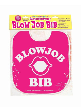 Blow Job Bib - Pink