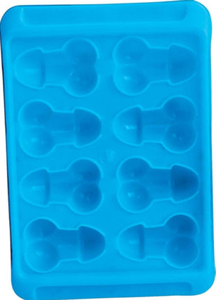 Blue Balls Penis Ice Tray - Blue - 2 Per Pack