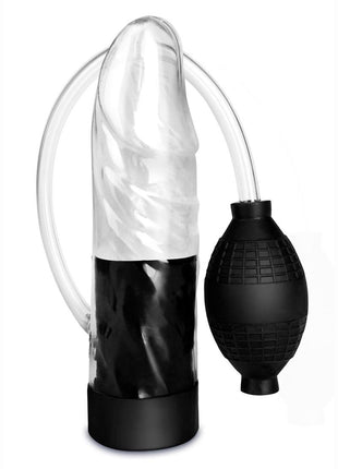 Blue Line C and B Gear Natural Enlarger Easy Pump with Quick Release - Black/Clear