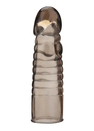Ribbed Realistic Penis Enhancing Sleeve Extension