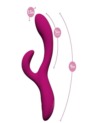 Quinn Rechargeable Silicone Rabbit Vibrator