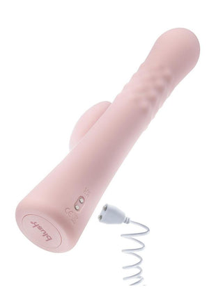 Blush Jaymie Rechargeable Silicone Rabbit Vibrator
