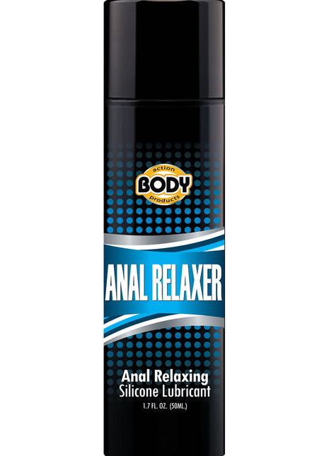 Body Action Anal Relaxer Silicone Lubricant - 1.7oz