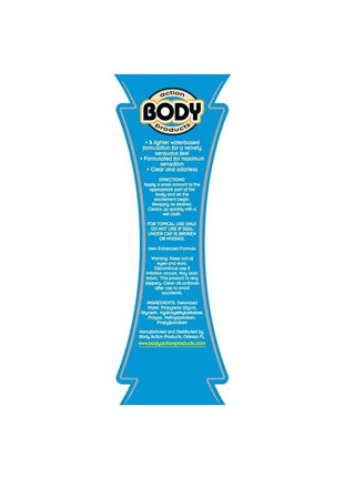 Body Action Ultra Glide Water Based Lubricant - 2.2 Oz