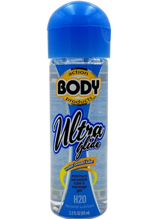 Body Action Ultra Glide Water Based Lubricant - 2.2 Oz