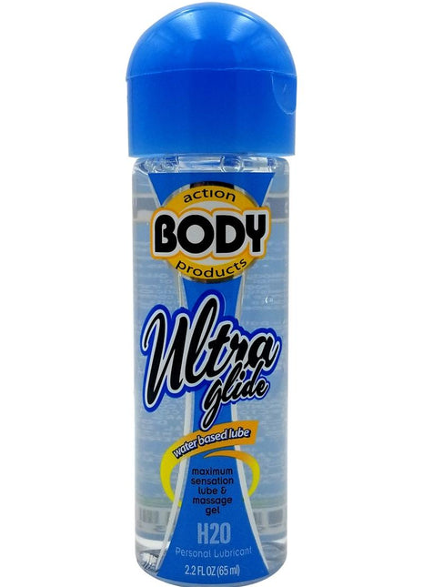 Body Action Ultra Glide Water Based Lubricant - 2.2 Oz