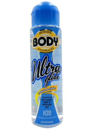 Body Action Ultra Glide Water Based Lubricant - 4.4 Oz