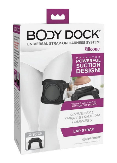 Body Dock Lap Strap Strap-On - Black