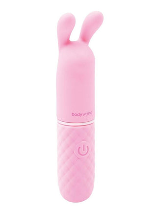 Bodywand Cuties Rabbit Rechargeable Silicone Rabbit Vibrator - Pink