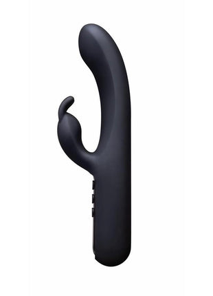 Bodywand Digi Rabbit Silicone Rechargeable Dual Stimulating Vibrator - Black