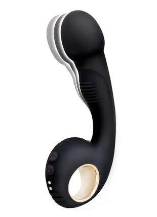 Bodywand G-Play Ergonomic Rechargeable Silicone Dual Motor Squirt Trainer Vibrator with Clitoral Stimulator