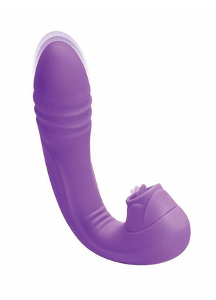 Bodywand G-Play Squirt Master The Thrusting and Licking Rechargeable Silicone Vibrator