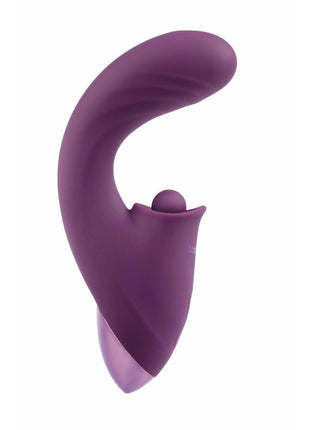 Bodywand I.d. Bump Rechargeable Silicone Dual Stimulating Vibrator - Wine
