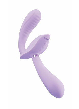 Bodywand I.d. Petal Rechargeable Silicone Strapless Strap-On - Lilac