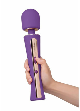 Bodywand Luxe Couture Silicone Rechargeable Massager - Purple