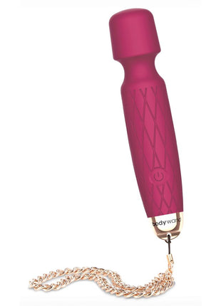 Bodywand Luxe Mini Wand Rechargeable Silicone Wand Massager - Pink