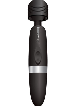 Bodywand Rechargeable Silicone Wand Massager - Black - Large