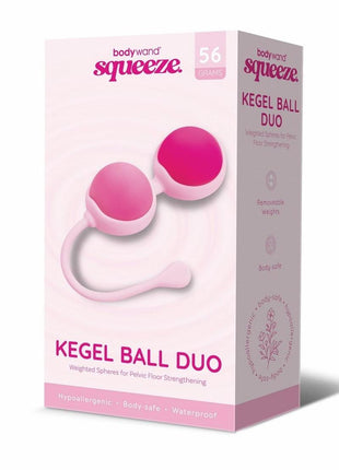 Bodywand Squeeze Kegal Ball Duo Weighted Silicone 56g