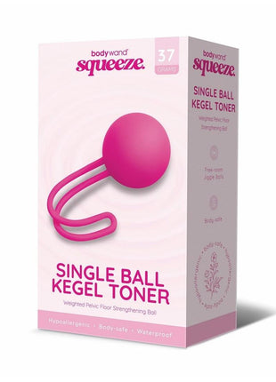 Bodywand Squeeze Single Silicone Ball Kegel Toner 37g