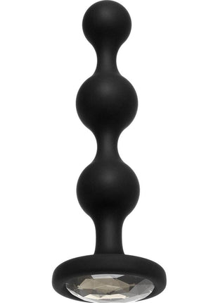 Booty Bling Jeweled Silicone Anal Beads