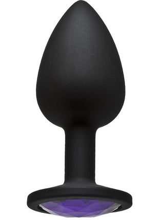 Booty Bling Jeweled Silicone Anal Plug