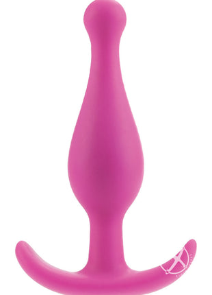 Booty Call Booty Rocker Silicone Butt Plug - Pink