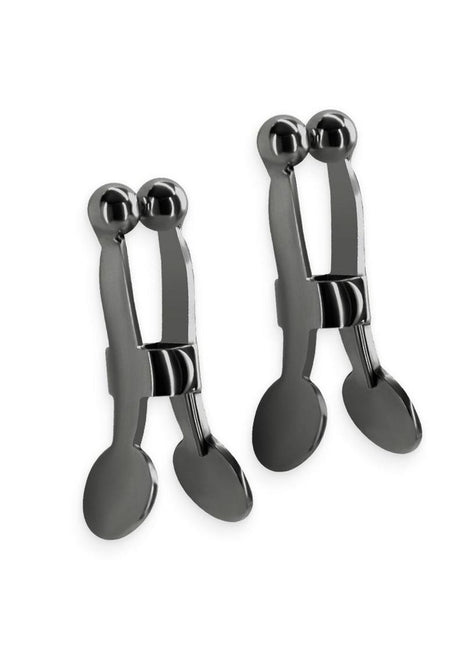 Bound Nipple Clamps C1 - Gray/Grey/Gun Metal/Metal