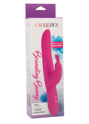 Bounding Bunny Silicone Rabbit Vibrator - Pink