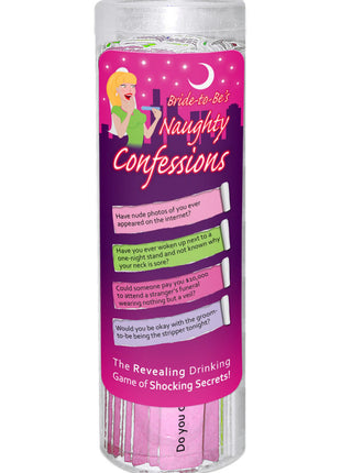 Bride-To-Be's Naughty Confessions Game