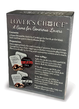 Behind Closed Doors- Lover's Choice