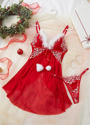 Two Tone Holiday Babydoll