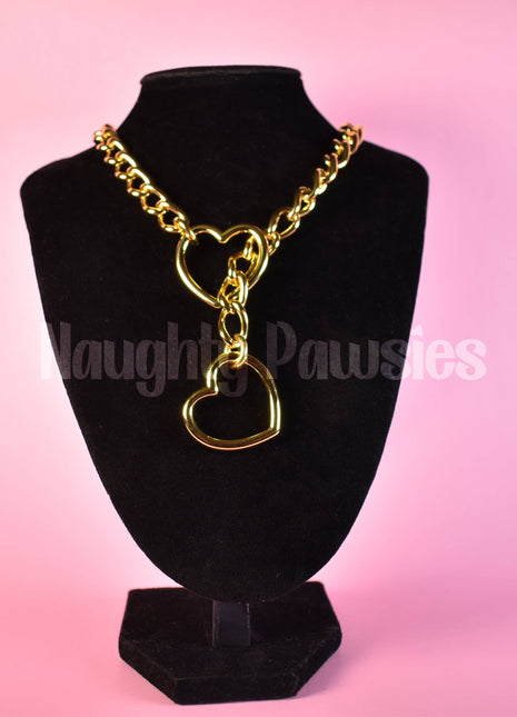 Thick Stainless Steel Slip Chain Collar